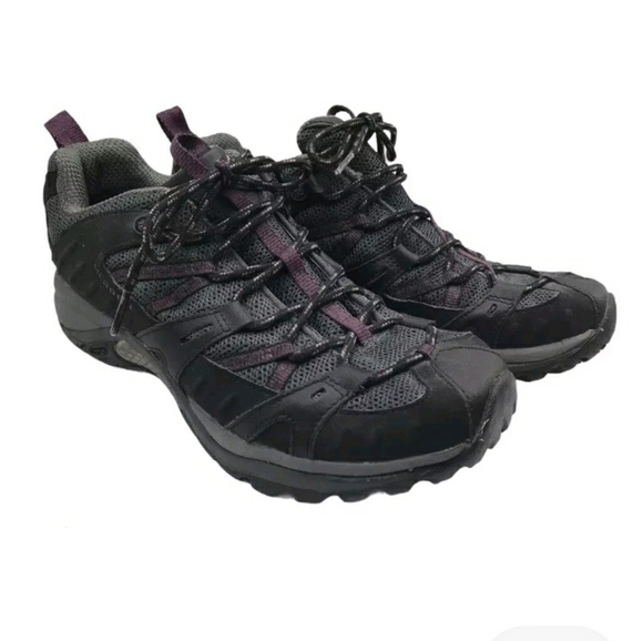 Merrell Sz 7 Siren Sport Women's Black Damson Athletic Hiking Trail Shoes - Picture 1 of 6